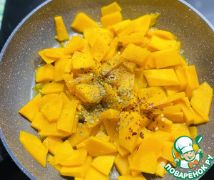 Фрикадельки в тыквенном соусом Фрикадельки в тыквенном соусом