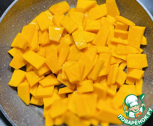 Фрикадельки в тыквенном соусом Фрикадельки в тыквенном соусом