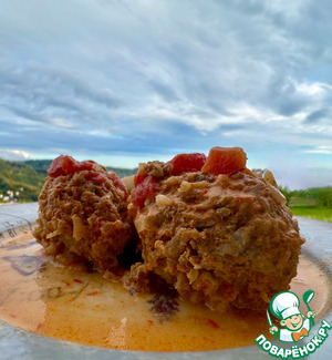 Голубцы. Ленивые и в перцах тоже …