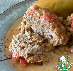 Голубцы. Ленивые и в перцах тоже …