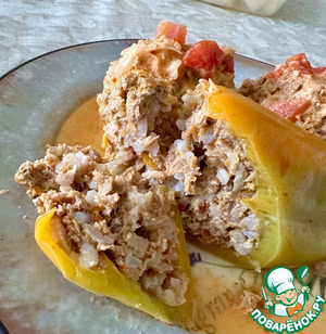 Голубцы. Ленивые и в перцах тоже …