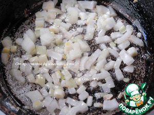 Менемен с фасолью и луком