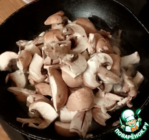 Омлет с грибами фу юнг