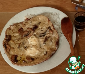 Омлет с грибами фу юнг