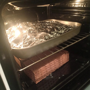 Скумбрия, запеченная с овощами