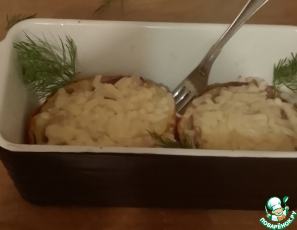 Традиционный рыбный пирог в кожуре картофеля Традиционный рыбный пирог в кожуре картофеля