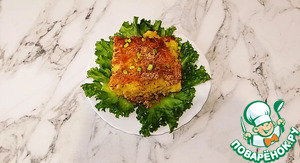 Картофельная запеканка с фаршем Аши Парментье