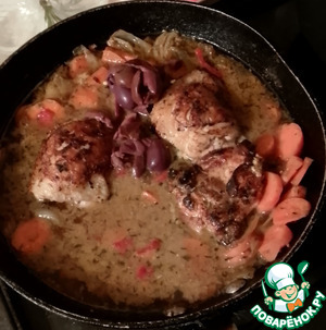 Курица ясса по-сенегальски