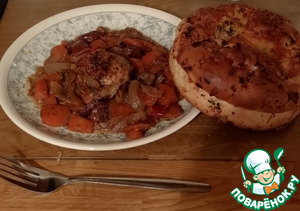 Курица ясса по-сенегальски