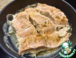 Лосось в молоке Лосось в молоке